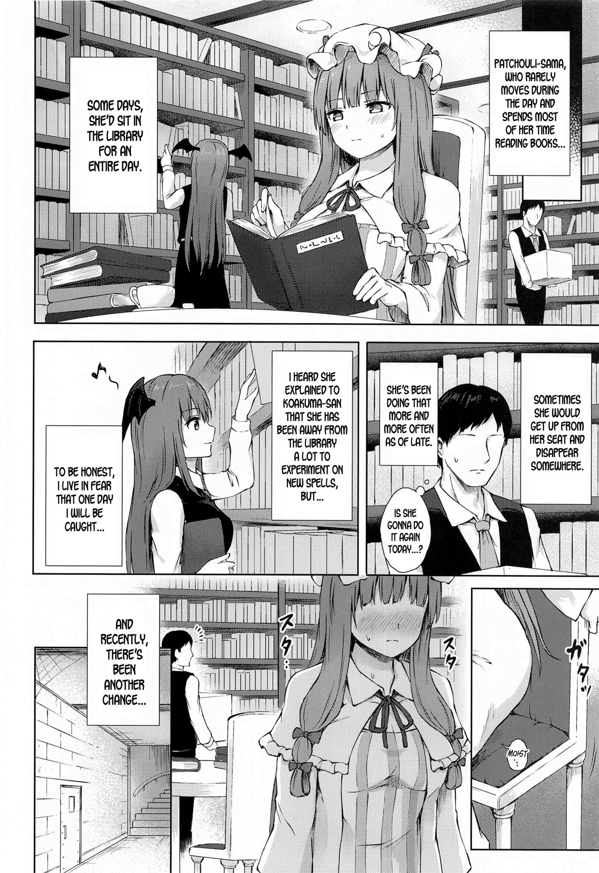 Hentai Manga Comic-Patchouli Knowledge Pleasure Records II-Read-7